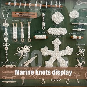 Marine Knots display